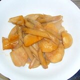 比内地鶏つゆを使って　楽ちん美味しい煮物♪